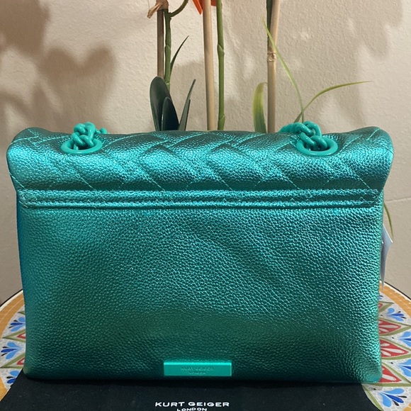 kurt geiger London Quilted Leather Shoulder Bag - Picture 3 of 13